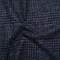 1 Yard Blue and Gray Tweedy Plaid Alpaca Wool Blend Felted Coating Soft 58 inch Width